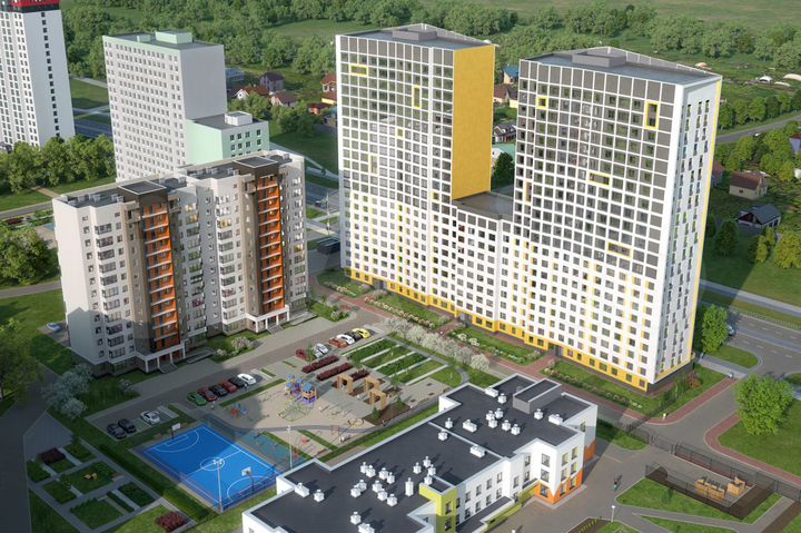 2-к. квартира, 47,7 м², 18/23 эт.