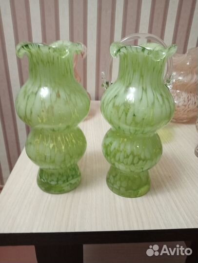 Вазы для цветов цветное сульфидное стекло cccр