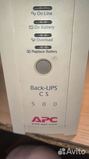 Ибп APC Back-UPS CS 500VA