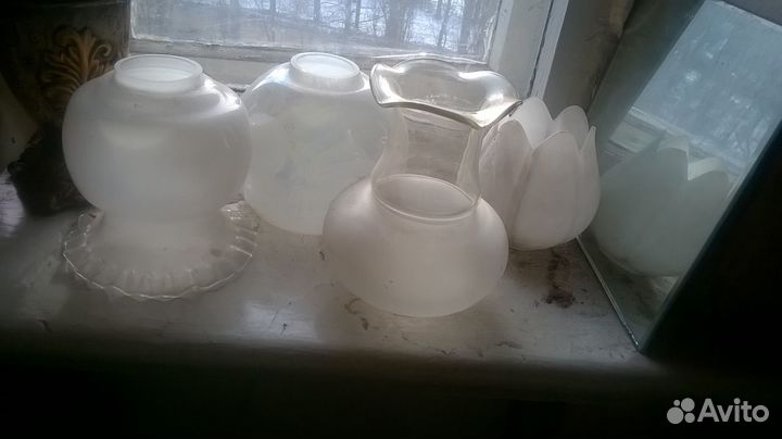 Плафоны разные для люстры, светильника