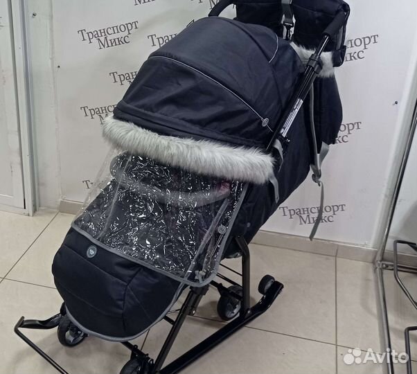 Санки коляска Ника 7-5 SK новые + доставка