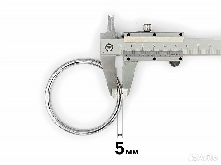 Кольца металлические для рукоделия 10 шт, 60 мм