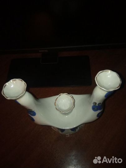 Подсвечник фарфоровый (Полонский завод)