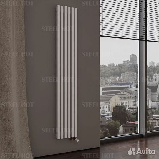 Вертикальный трубчатый радиатор Steel Hot