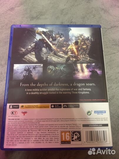 Wo Long: Fallen Dynasty ps 5