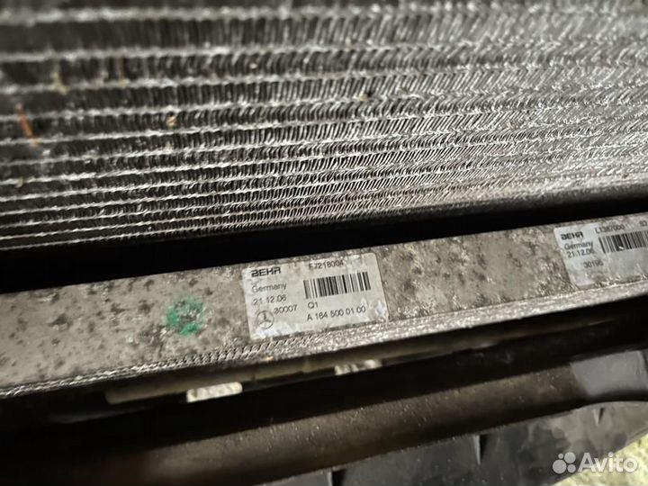 Масляный радиатор АКПП для Мерседес A1645002000