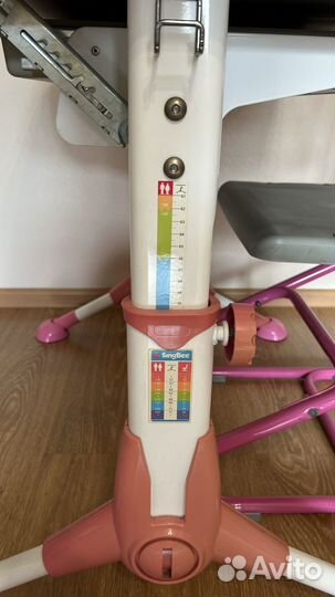 Растущая парта и стул бу