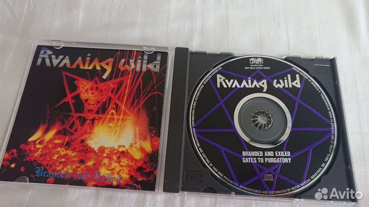 Running wild. CD japan диск