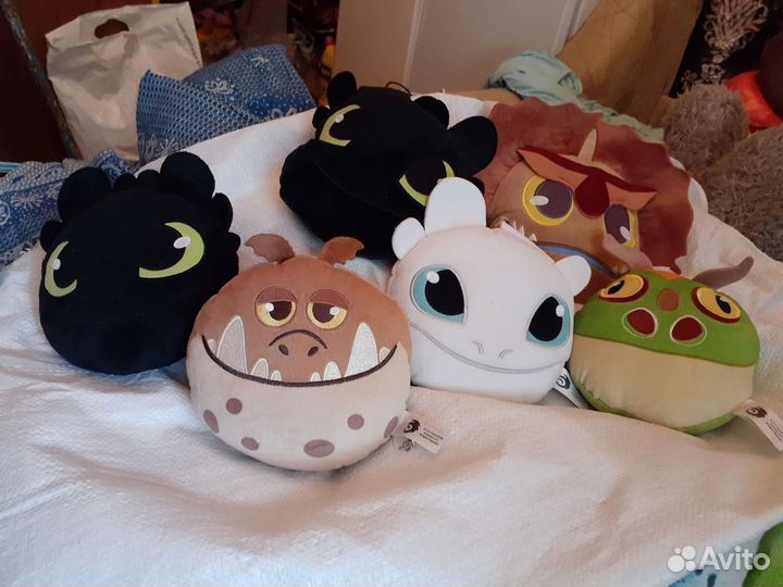 Дракончики игрушки мягкие