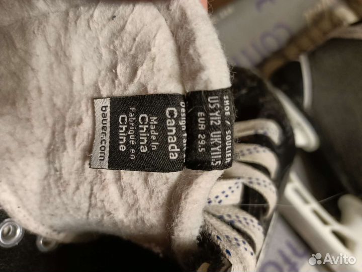 Хоккейные коньки bauer