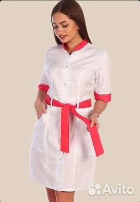 Халат медицинский Panacea, размер 46, 50 новый