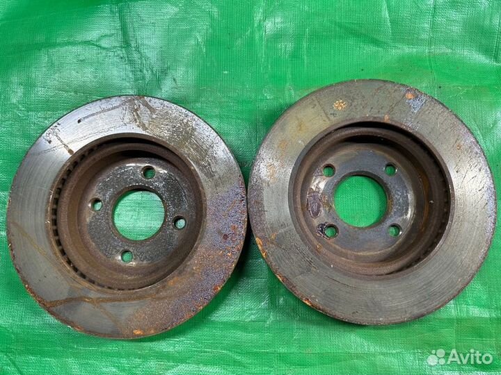 Тормозной диск передний Nissan Note HE12 HR12DE