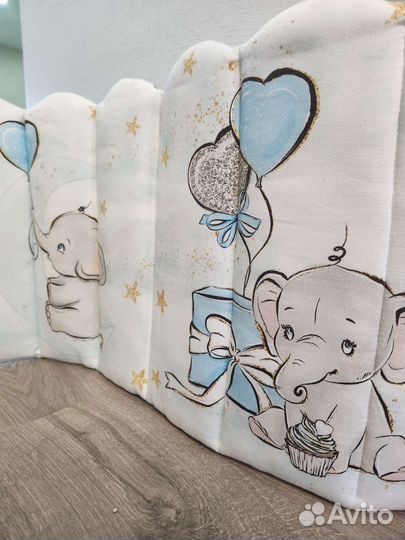 Бортики в кроватку