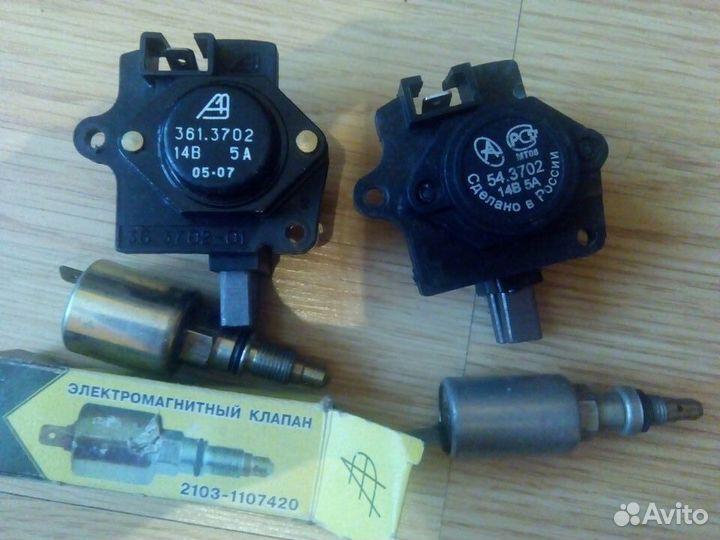 Реле напряжения ваз, электромагнитный клапан