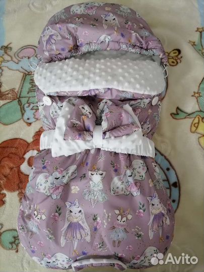 Конверт на выписку для девочки