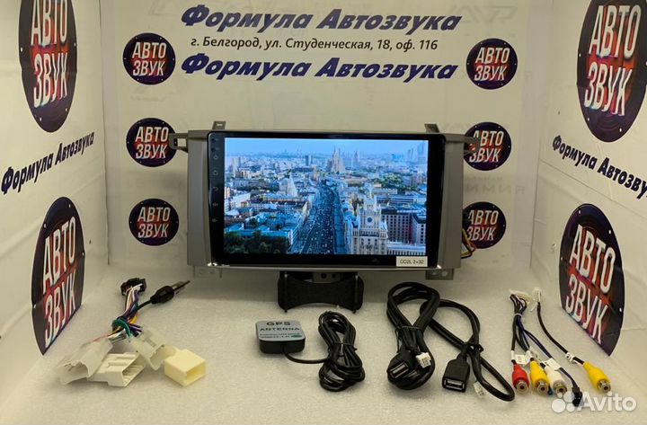 Toyota Land Cruiser 100 магнитола андроид GPS wifi