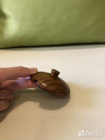 Сахарница. Бочонок из дерева. Десертница с крышкой