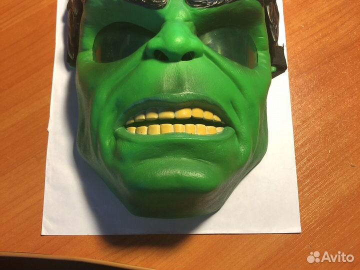 Маска Халк светящаяся