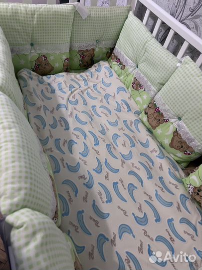 Бортики в кроватку