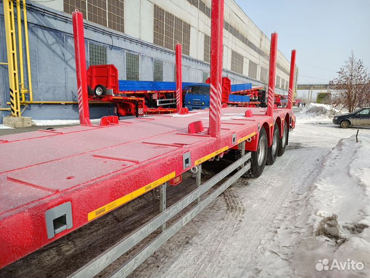 Полуприцеп трал (тяжеловоз) Политранс ТСП 94163, 2023