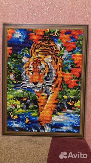 Готовая алмазная картина