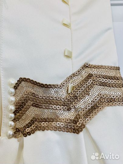 Нарядное платье ручной работы Pitersoni, 122-128см