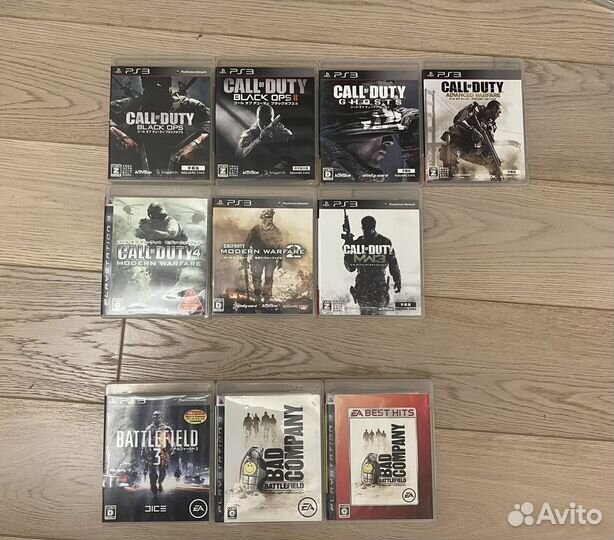 Call of duty и battlefield ps3 ntsc-j japan