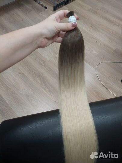 Волосы для наращивания 60см Люкс