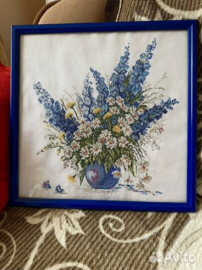 Картина вышитая крестом