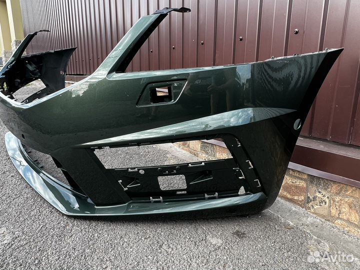 Передний бампер на skoda octavia a7 rs