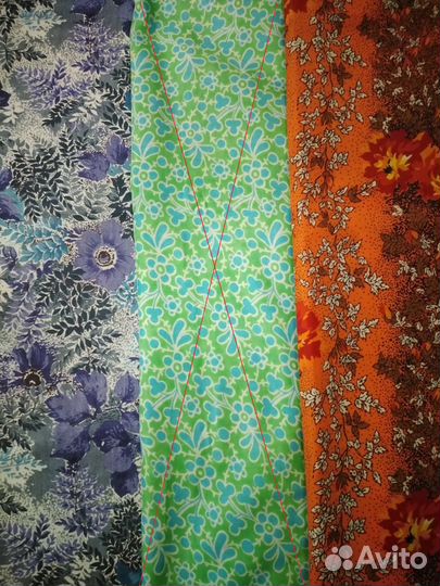 Ткань ситец, иск.шелк