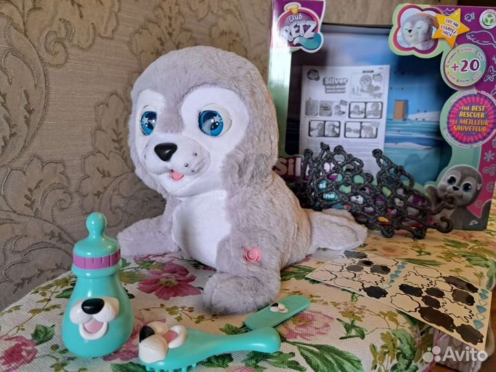 Интерактивная игрушка Тюлень Silver