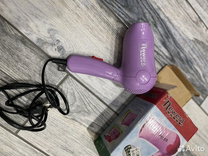 Фен дорожный новый