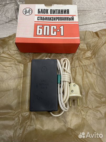 Блок питания бпс-1 радиоприемников 9В СССР Вэф Vef