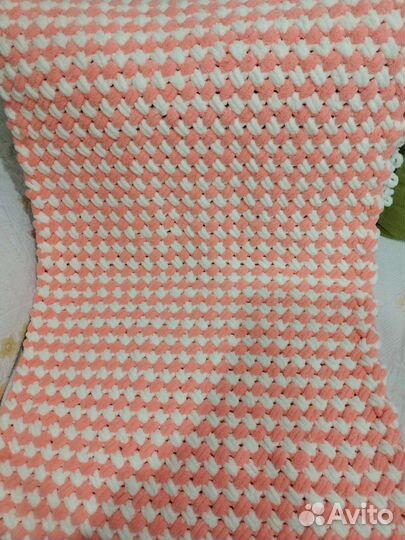 Плед детский вязаный ручная работа