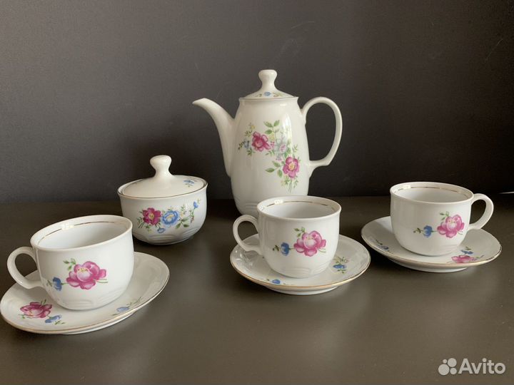 Кофейный сервиз гдр kahla