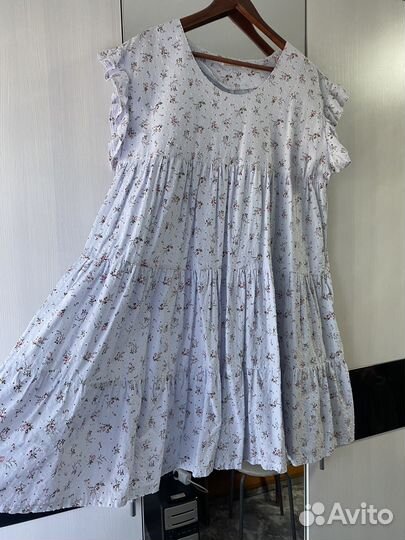 Платье хлопок 52-54