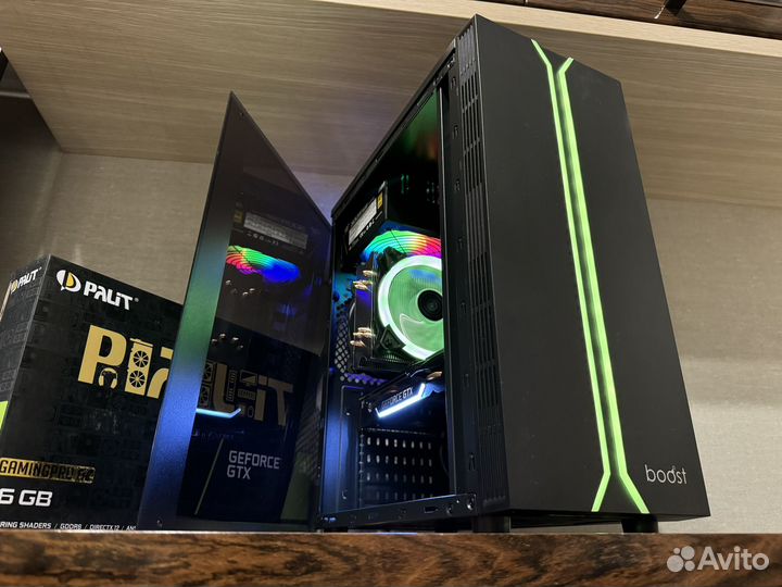 Игровой пк 20 ядер, 32озу, GTX 1660 Super, ssd