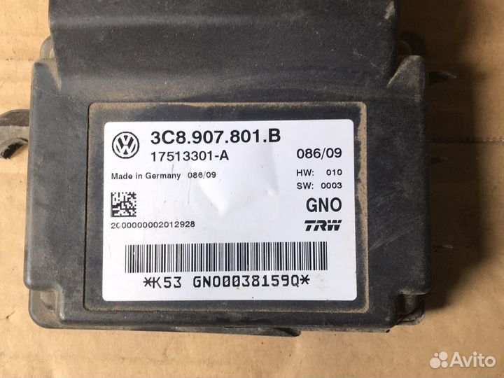 Блок стояночного тормоза passat cc