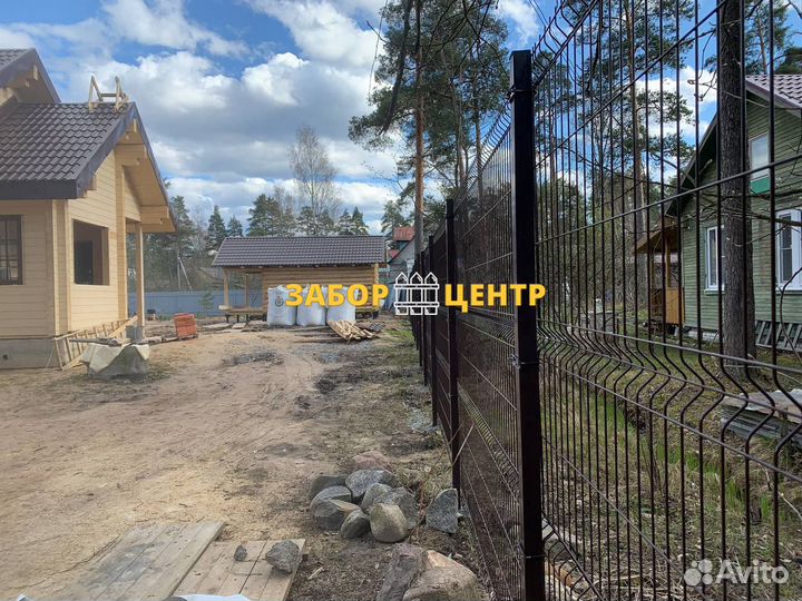 3D, 2D заборы из сварной сетки Гиттер, Новинка