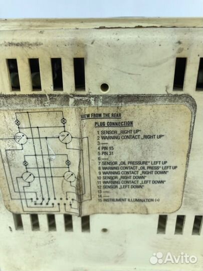 Панель индикаторов Volvo B6Le B10B