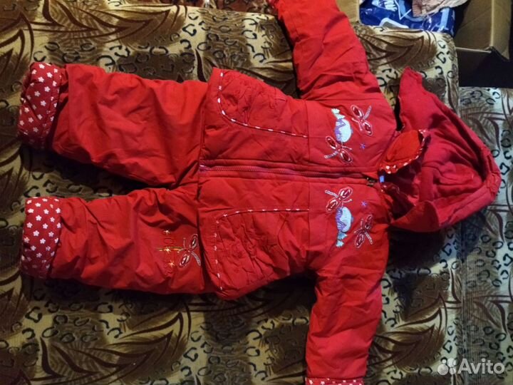 Зимний комбинезон для девочки