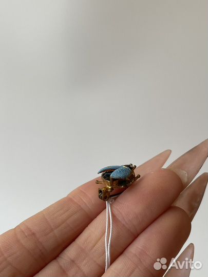 Брошь божья коровка винтажная Европа Арт. Б478