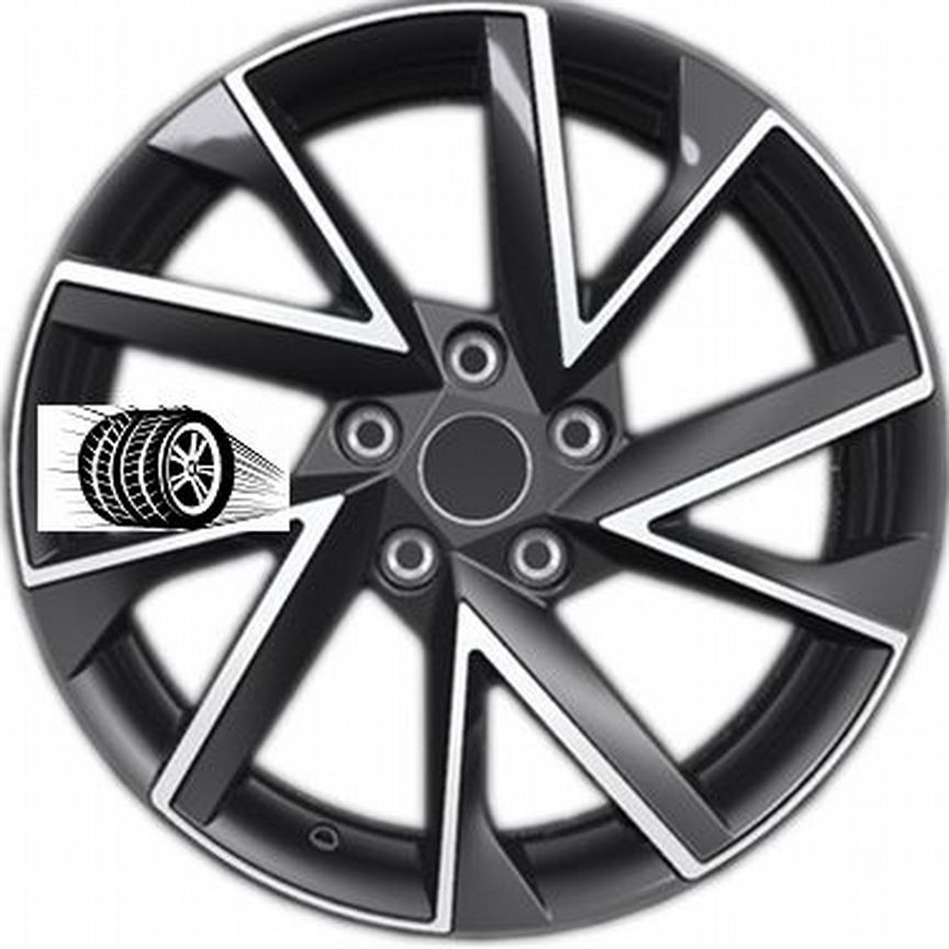 Литые диски Khomen Wheels 7×R17 5×112