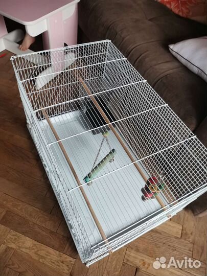 Клетка вольер для птиц большая б/у