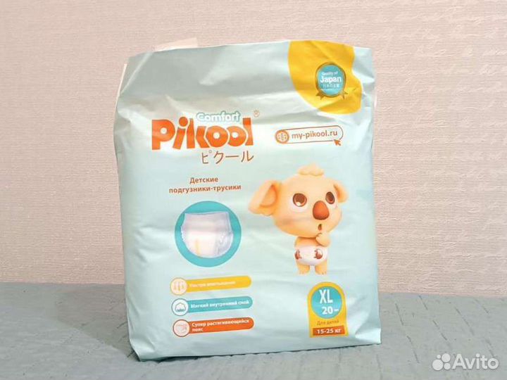 Подгузники трусики Pikool Comfort XL 15-25