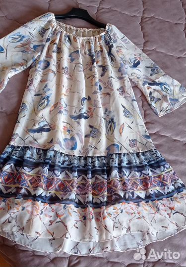 Платье туника 46