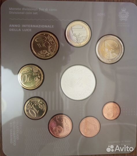 Коллекционные монеты евро Сан Марино