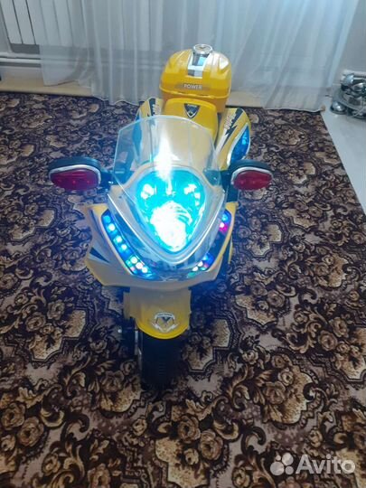 Детский мотоцикл на аккумуляторе