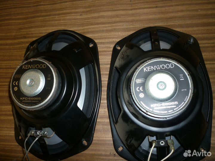 Автомобильная акустика kenwood KFC-E6965